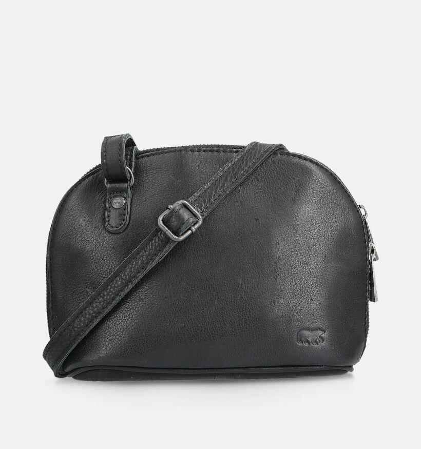 Bear Design Sac port&eacute; crois&eacute; en Noir pour femmes (382132)