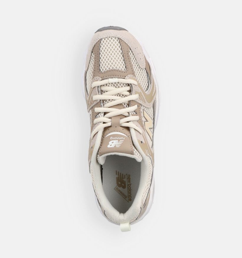 New Balance Bruine Sneakers voor jongens, meisjes (366193) - geschikt voor steunzolen