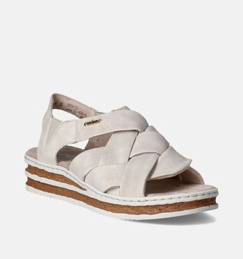 Rieker Sandalen Beige