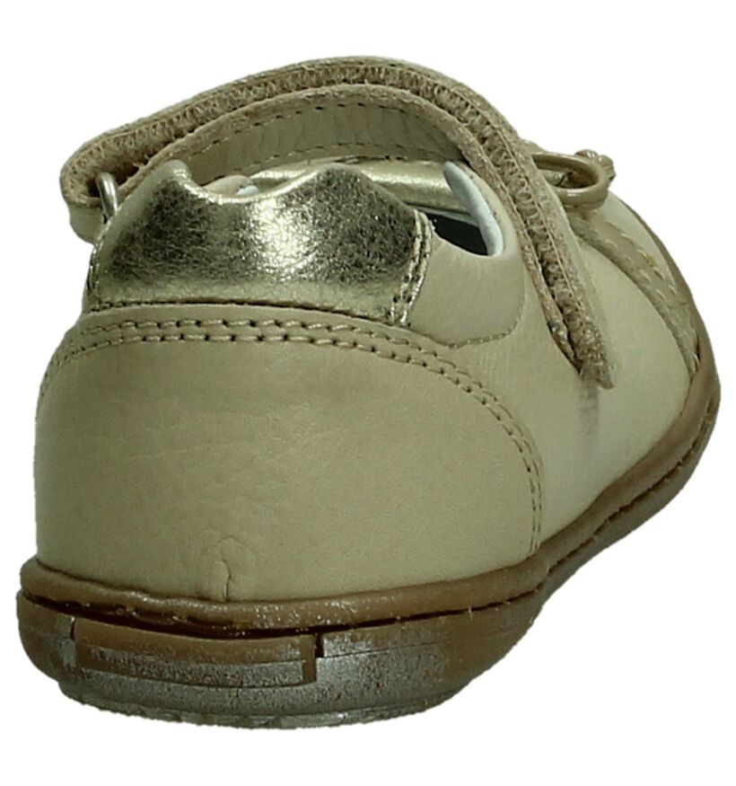 Hampton Bays Beige Ballerina's met Bandje in leer (189879)