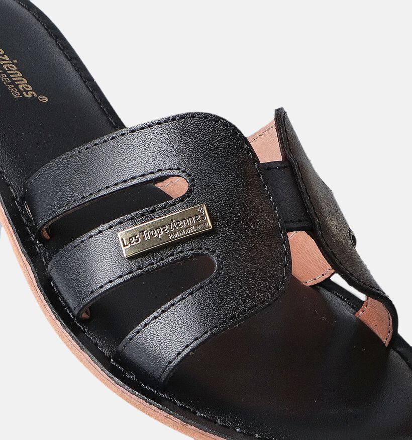 Les Tropeziennes Damia Zwarte Slippers voor dames (356818)