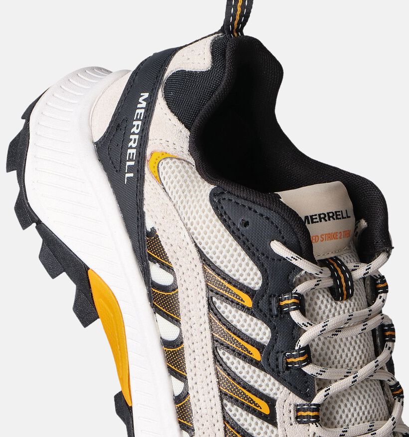 Merrell Speed Strike 2 Baskets basses en Blanc pour hommes (352781) - pour semelles orthopédiques