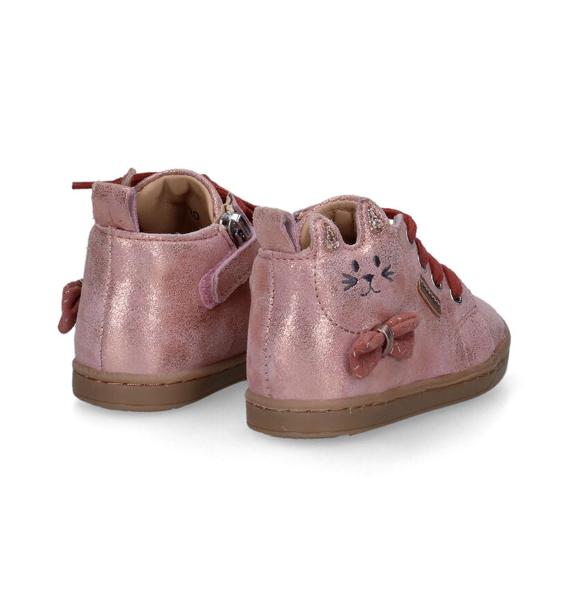 Shoo Pom Kiki Wou Chaussures pour bébé en Roze pour filles (314434)
