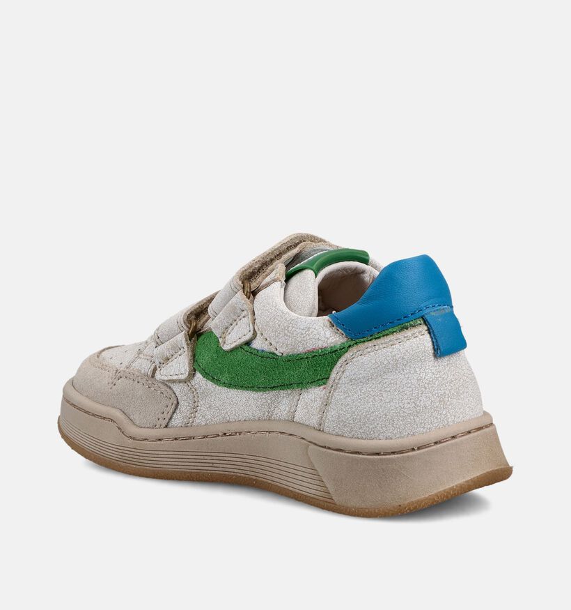 STONES and BONES Baskets basses en Blanc pour gar&ccedil;ons (373746) - pour semelles orthop&eacute;diques