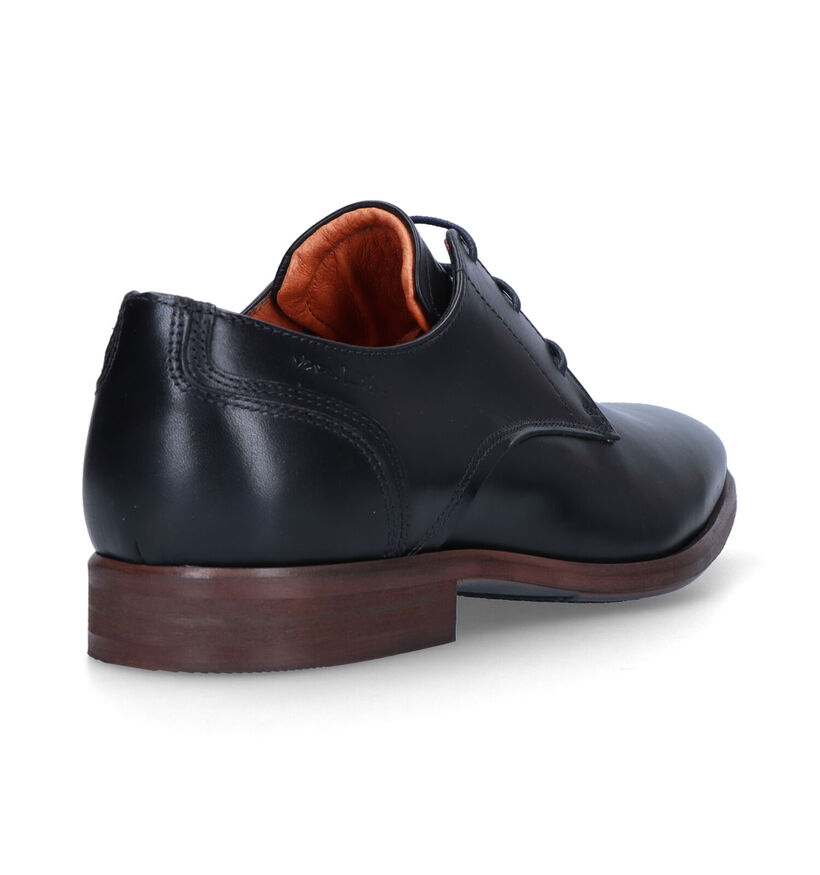 Van Lier Erasmo Chaussures classiques en Noir pour hommes (322506)