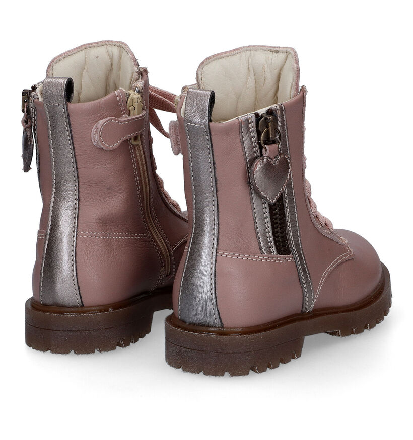 STONES and BONES Nasir Beige Bottines in leer (313928)