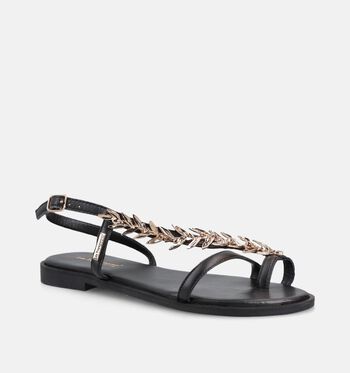 Les Tropeziennes Sandales Noir