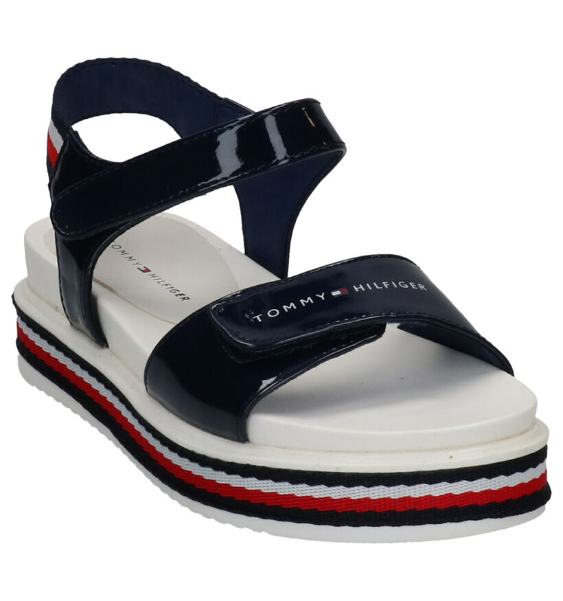 Tommy Hilfiger Blauwe Sandalen in lak (266574)