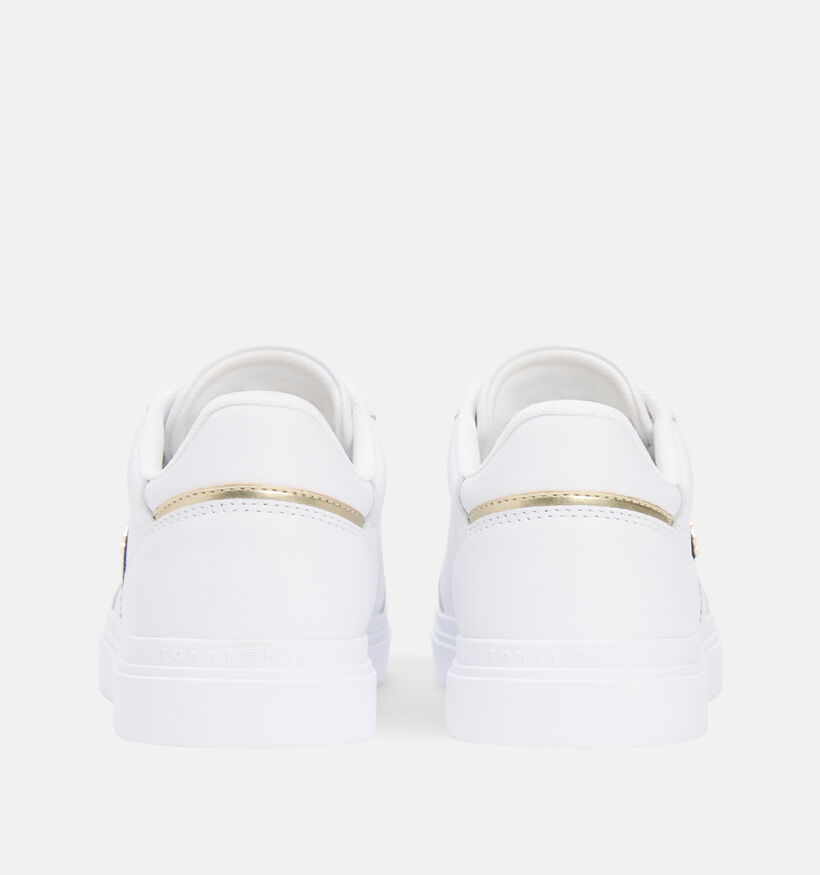 Tommy Hilfiger Chic Cupsole Webbing Witte Sneakers voor dames (368616) - geschikt voor steunzolen