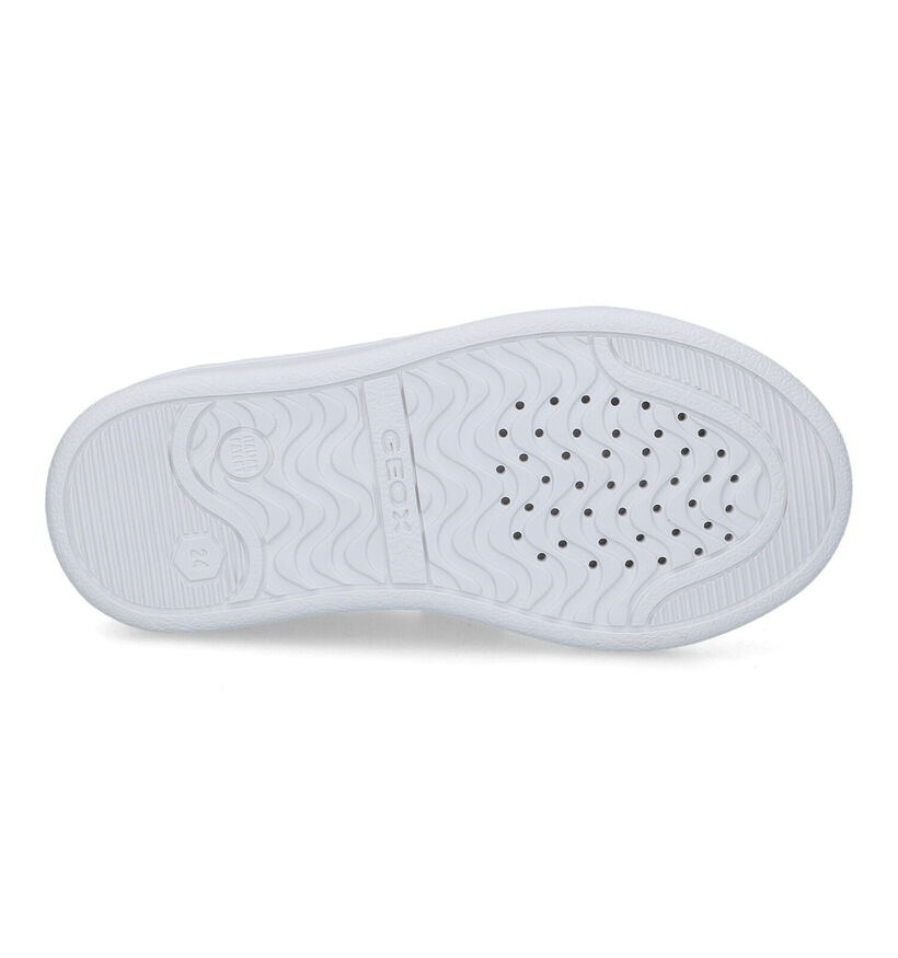 Geox Djrock Witte Sneakers voor meisjes (320648) - geschikt voor steunzolen