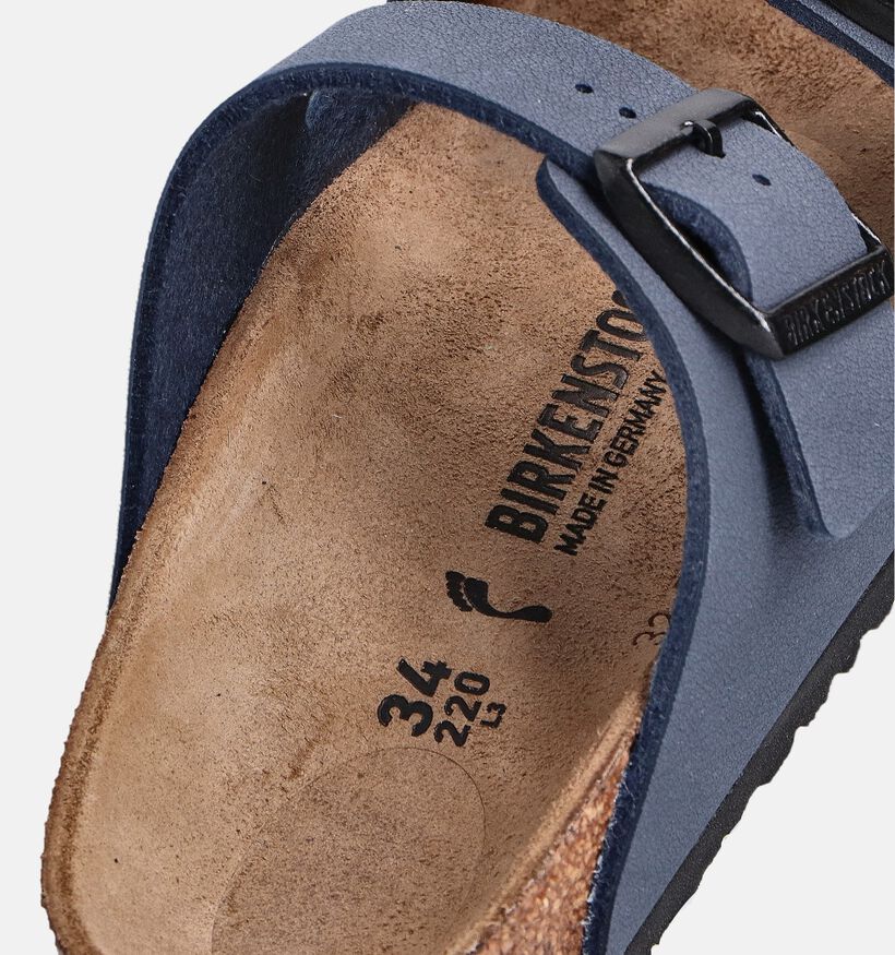 Birkenstock Arizona Blauwe Slippers voor jongens, meisjes (357909)