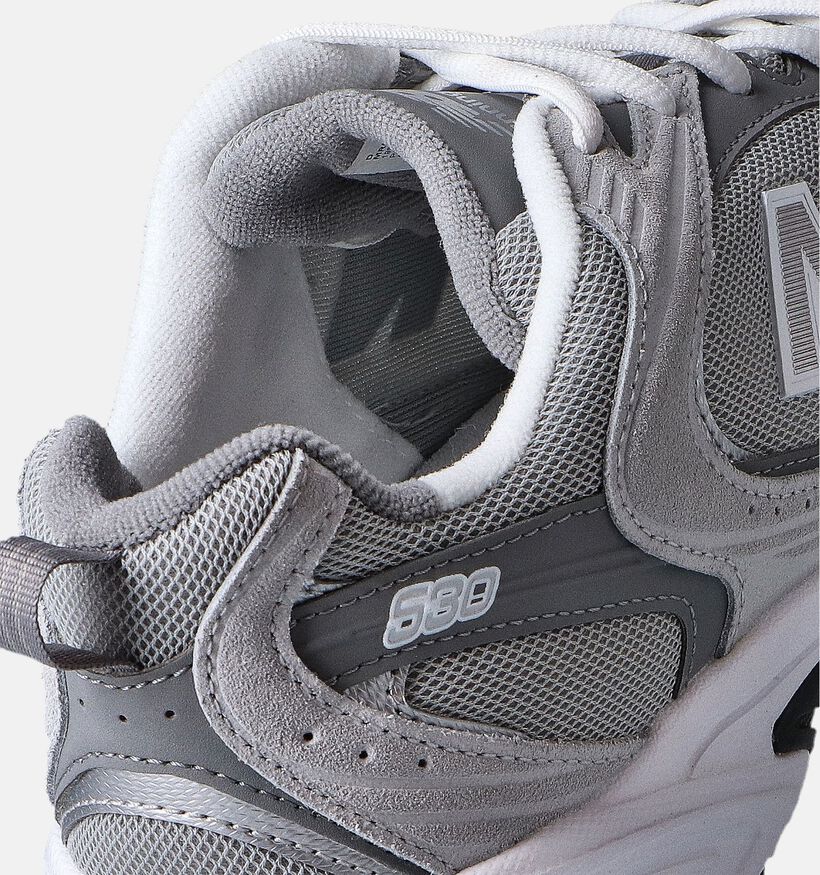 New Balance MR 530 Baskets en Gris pour hommes (353358) - pour semelles orthopédiques