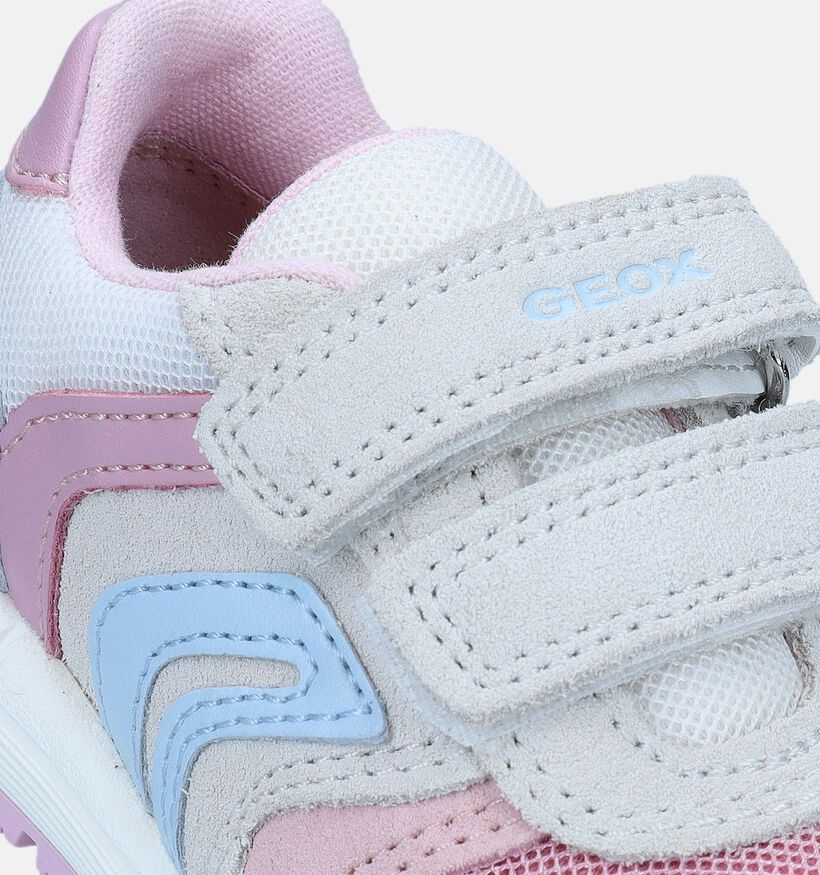 Geox Alben Baskets en Rose pour filles (339626)