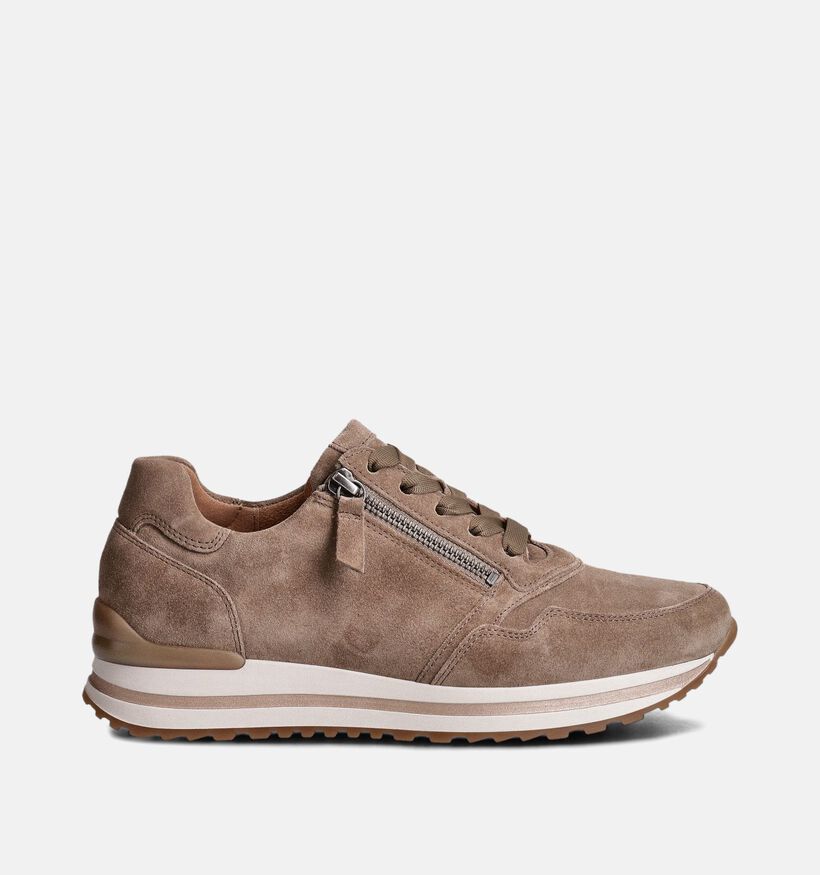 Gabor Bruine Veterschoenen voor dames (360311) - geschikt voor steunzolen