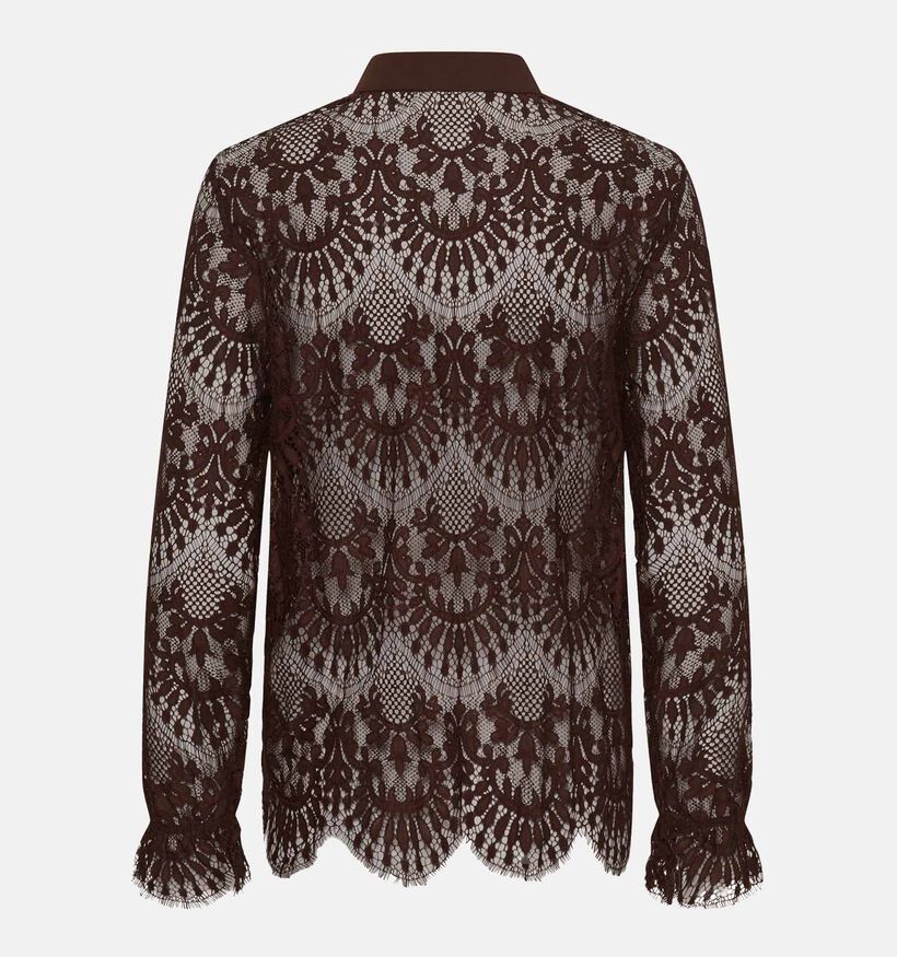 Culture Arto Okram Chemise en Brun fonc&eacute; pour femmes (380500)