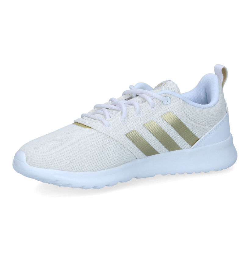 adidas QT Racer 2.0 Baskets en Ecru pour femmes (301999)