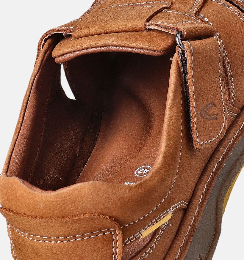 Camel Active Cognac Instappers voor heren (355544) - geschikt voor steunzolen