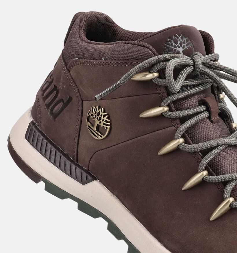 Timberland Sprint Trekker Mid Donkerbruine Boots met Veters voor heren (376476) - geschikt voor steunzolen
