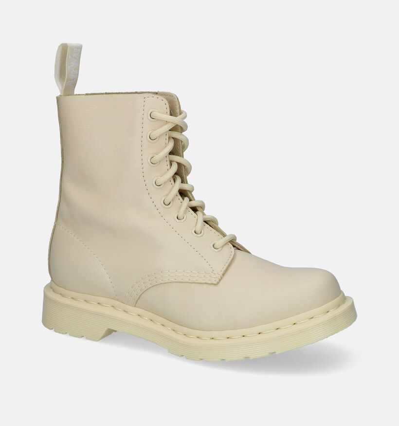 Dr. Martens 1460 Virginia Mono Bottines en Jaune pour femmes (303589)