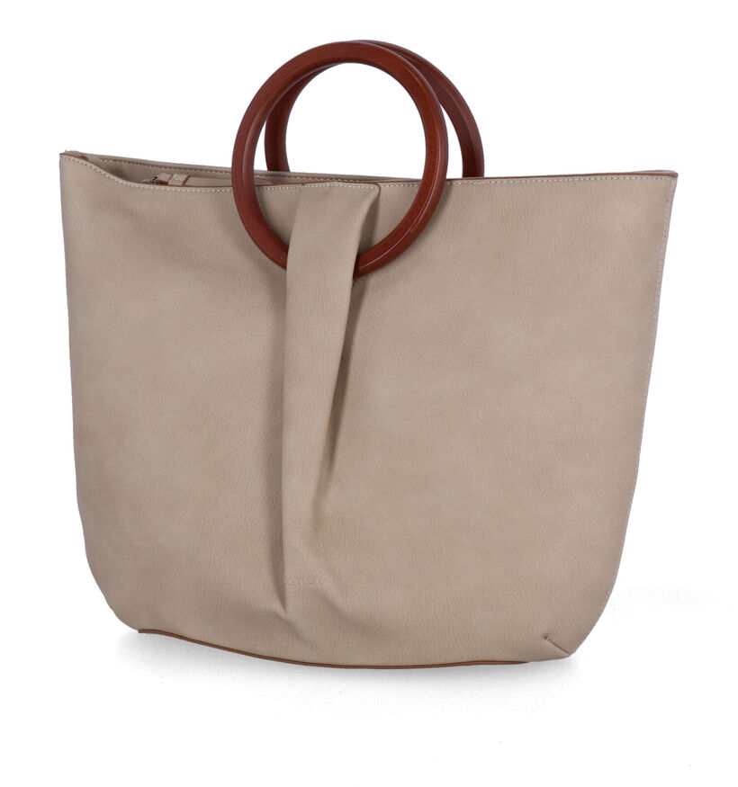 Woomen Acacia Beige Handtas in kunstleer (307425)