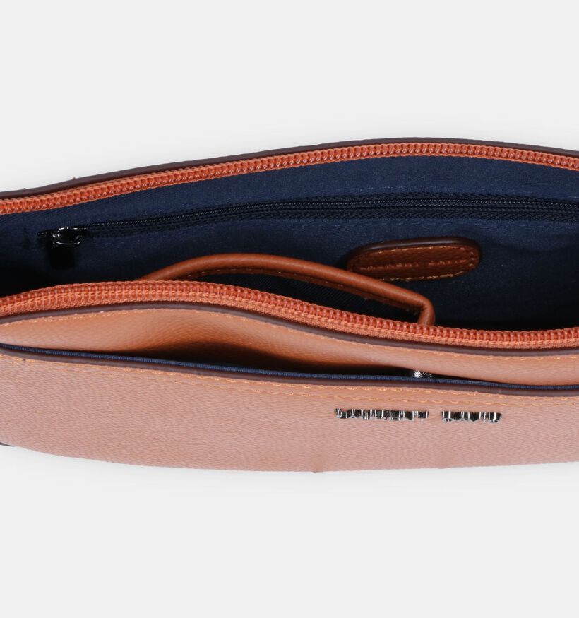 Laurent David Nos 006 Sac porté croisé en Cognac pour femmes (337079)
