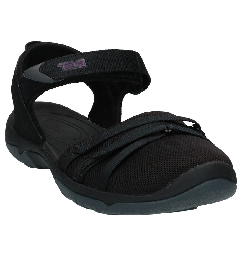 Teva Tirra Zwarte Sandalen in stof (270626)