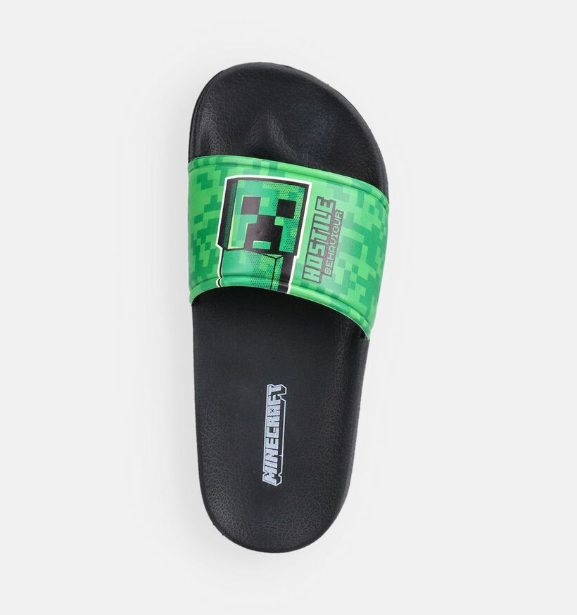 Minecraft Claquettes en Noir pour filles, gar&ccedil;ons (373648)