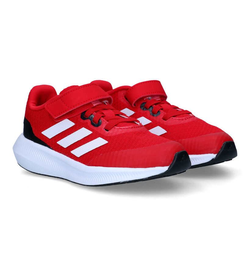 adidas Runfalcon 3.0 EL Rode Sneakers voor jongens, meisjes (324127)