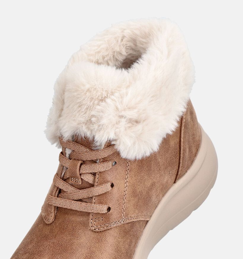 Skechers On-The-Go Encore Phoebe Bruine Boots voor dames (378082)