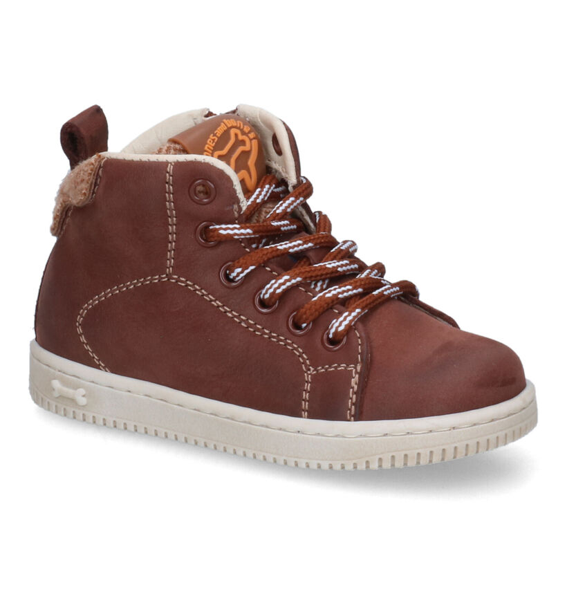 STONES and BONES Novo Chaussures pour bébé en Cognac en nubuck (313823)