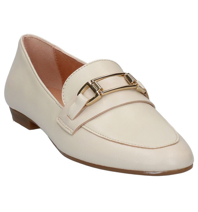 Scapa Beige Loafers in leer (288938)