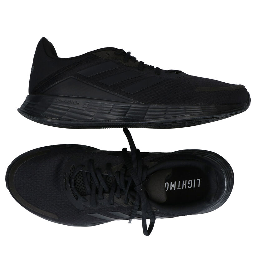 adidas Duramo Baskets en Noir en textile (293408)