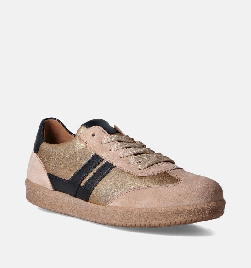 Gabor Best Fitting Gouden Sneakers voor dames (355035) - geschikt voor steunzolen