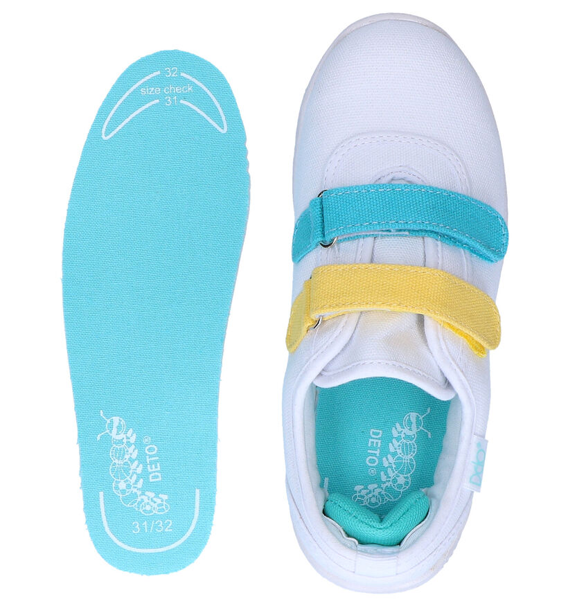 Deto Chaussures de sport en Blanc pour filles (293534) - pour semelles orthopédiques