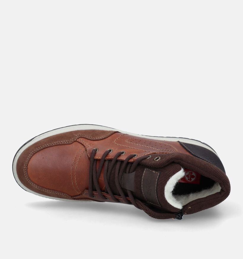 Rieker Bottines étanche en Cognac pour hommes (331773)