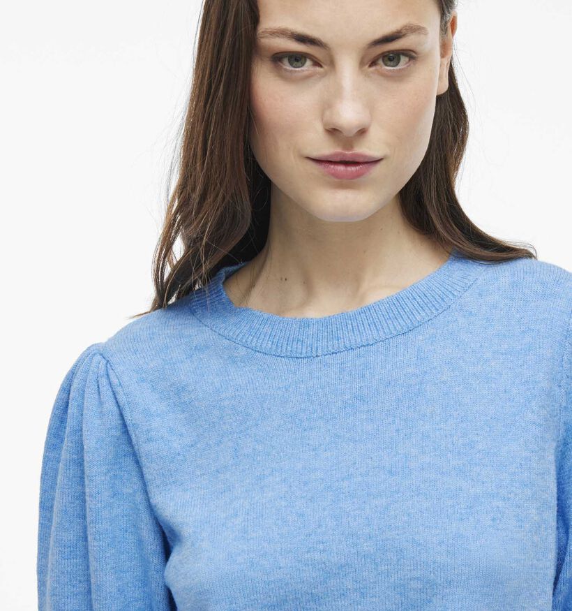 Vila Ril Blauwe Gebreide trui voor dames (351753)