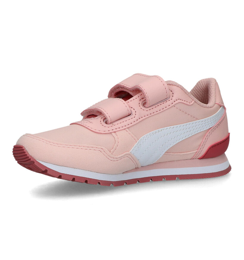 Puma ST Runner v3 Roze Sneakers in kunstleer (318760)
