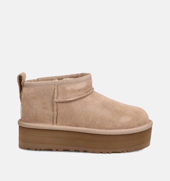 UGG Ultra Mini Boots SAN SAND/CHESTNUT/LIGHT BRONZE