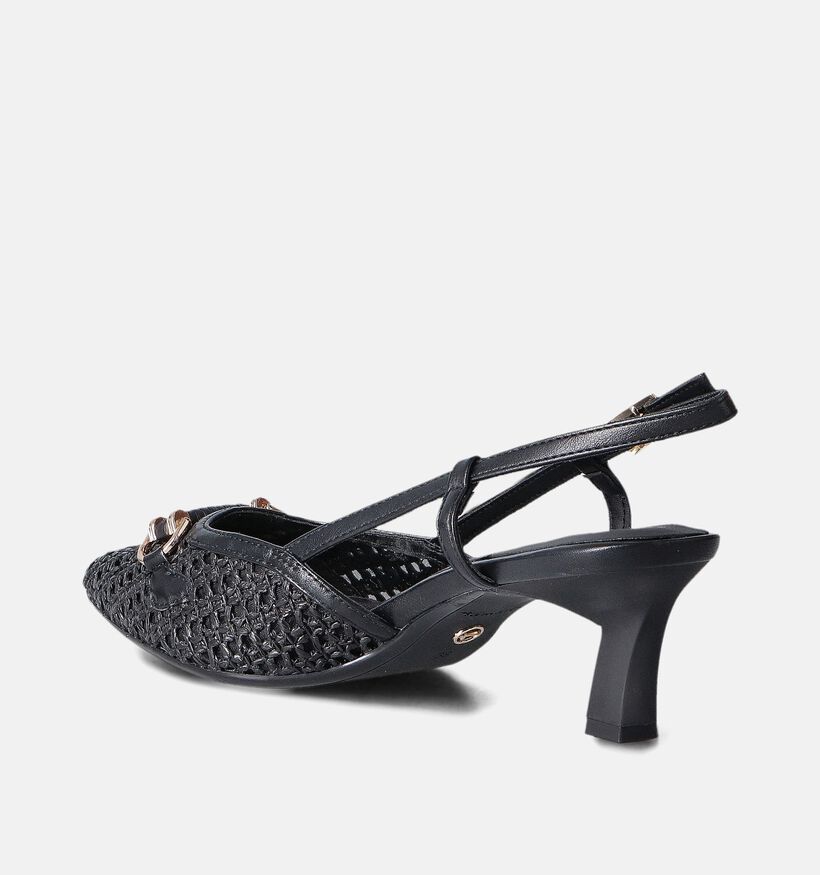 Tamaris Escarpins slingback en Noir pour femmes (354326)