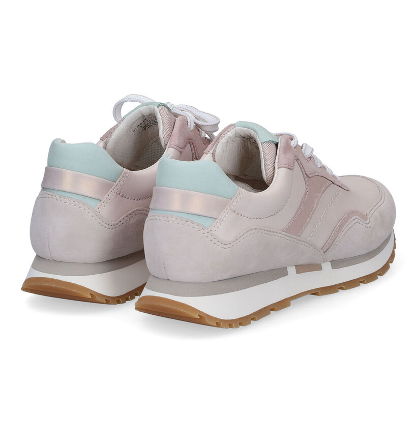 Gabor OptiFit Witte Sneakers voor dames (306213) - geschikt voor steunzolen