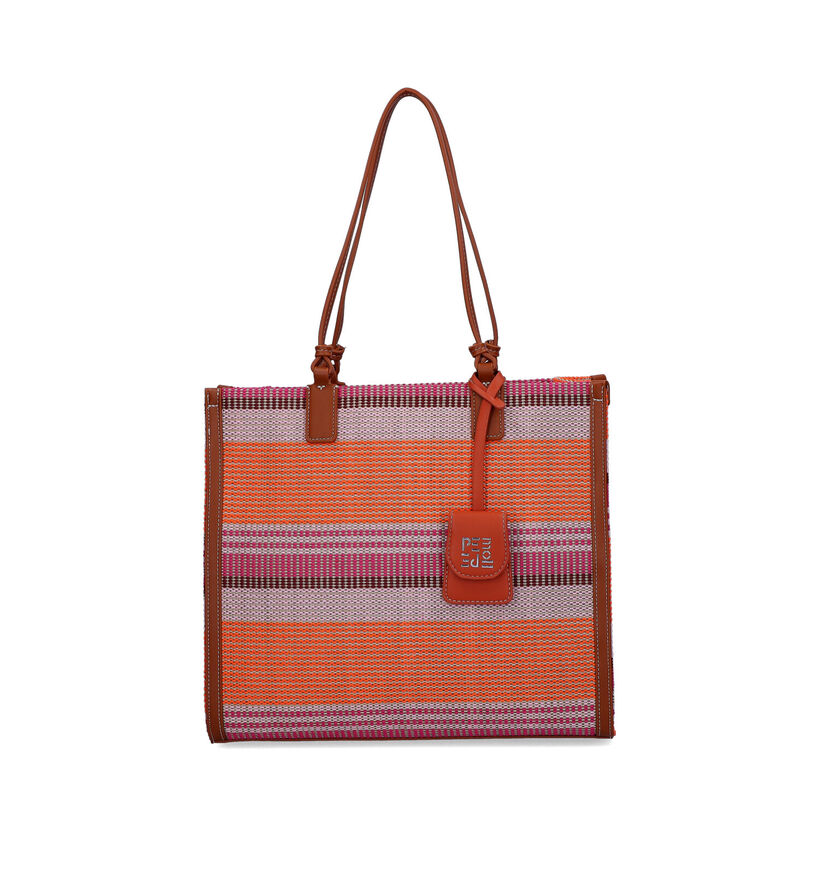 Pepe Moll Lodo Oranje Shopper met rits voor dames (332066)