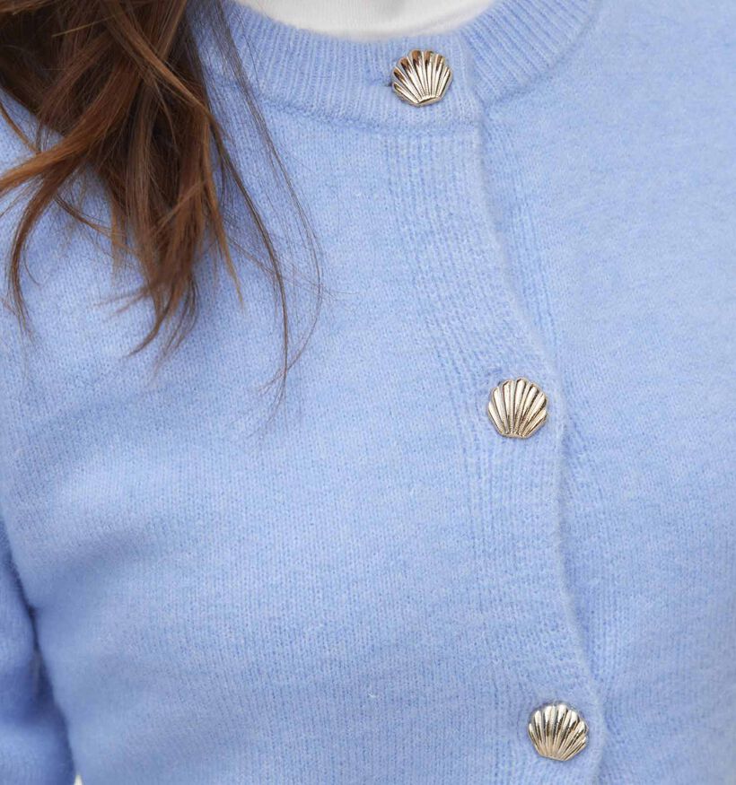 Vero Moda Fona Gilet en Bleu pour femmes (367148)