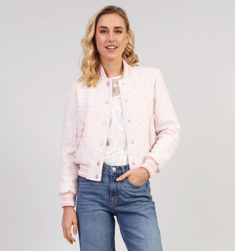 Guess Roze Korte jas voor dames (352978)