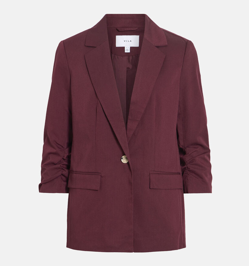 Vila Tilde Blazer en Bordeaux pour femmes (378471)