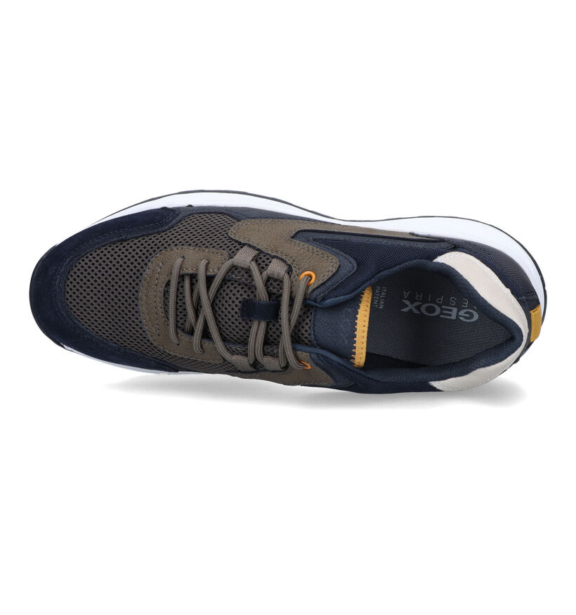 Geox Terrestre Chaussures à lacets en Bleu pour hommes (320051) - pour semelles orthopédiques