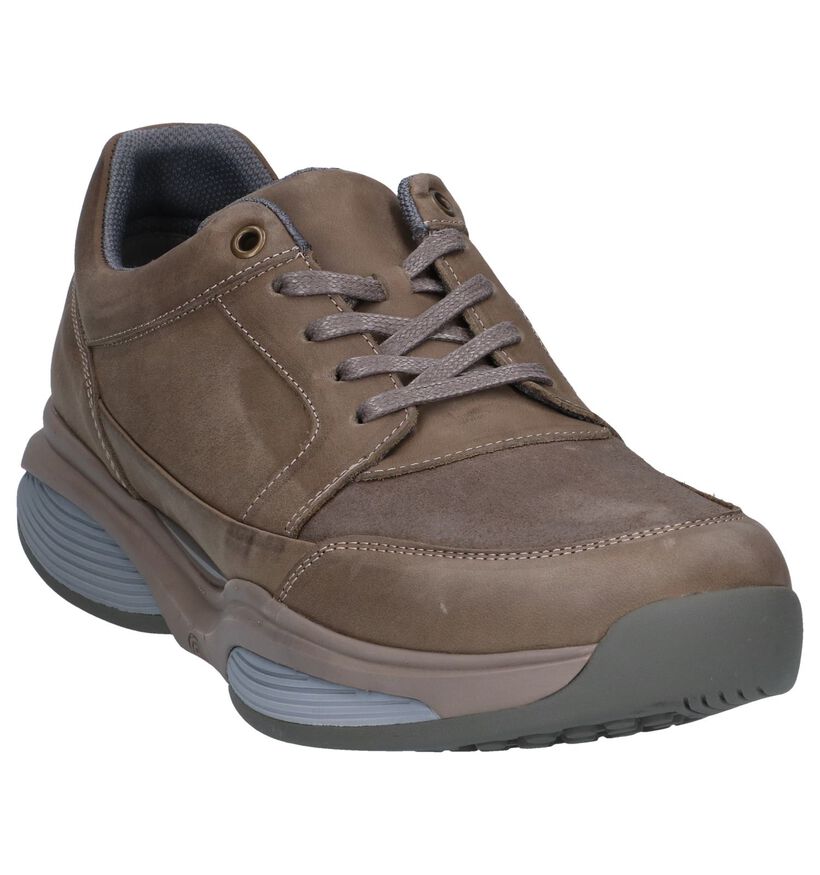 Stretchwalker Chaussures confort en Taupe pour hommes (246719) - pour semelles orthopédiques