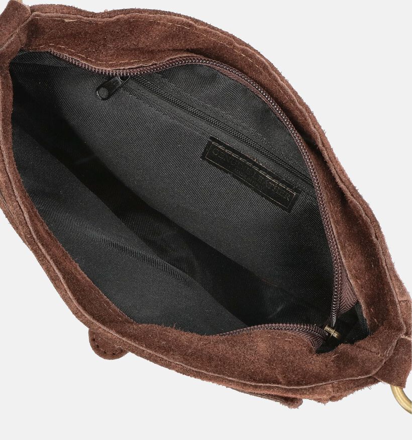 Via Limone Bruine Crossbodytas voor dames (367708)