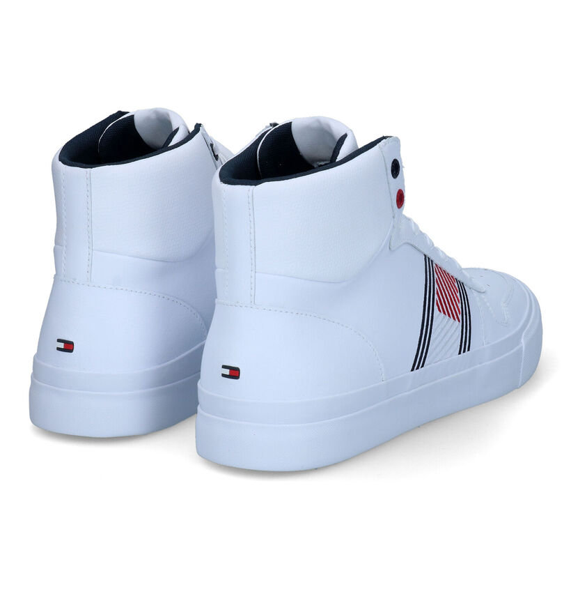 Tommy Hilfiger Core Corporate Witte Sneakers voor heren (300697)