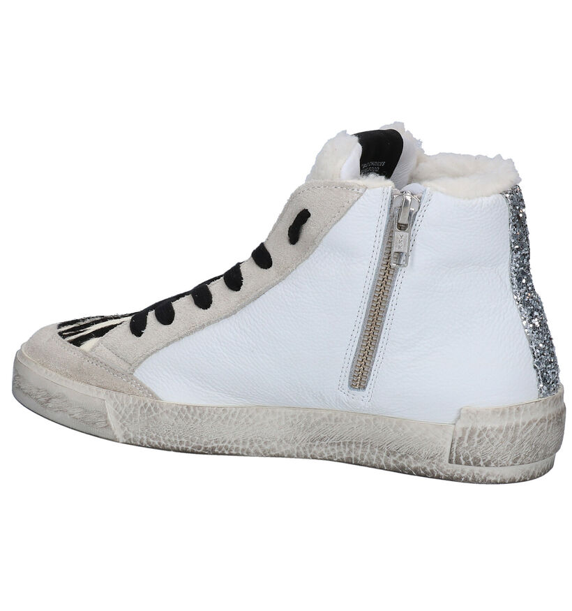 Méliné Witte Sneakers voor dames (297817) - geschikt voor steunzolen