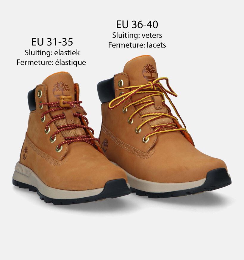 Timberland Killington Tracker Cognac Bottines voor jongens (329080) - geschikt voor steunzolen